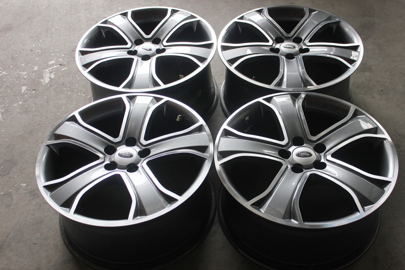 路虎發現者輪轂拉絲后